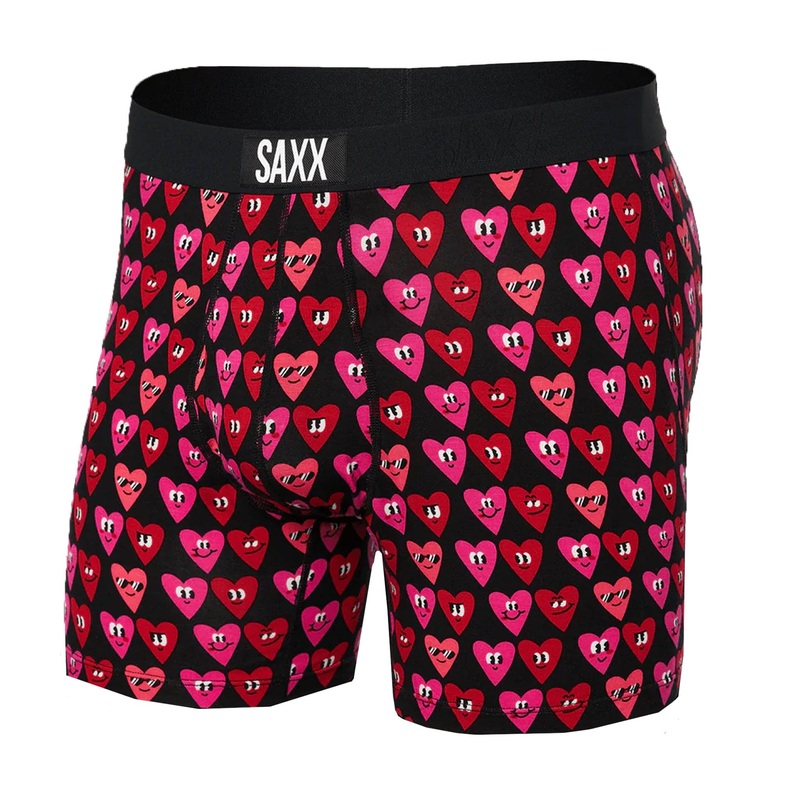 Saxx Ultra Boxers – Let’s Get It On – Black