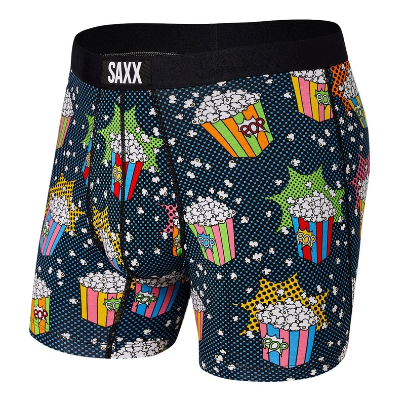Saxx Vibe Boxers – Multi Pop Art Popcorn