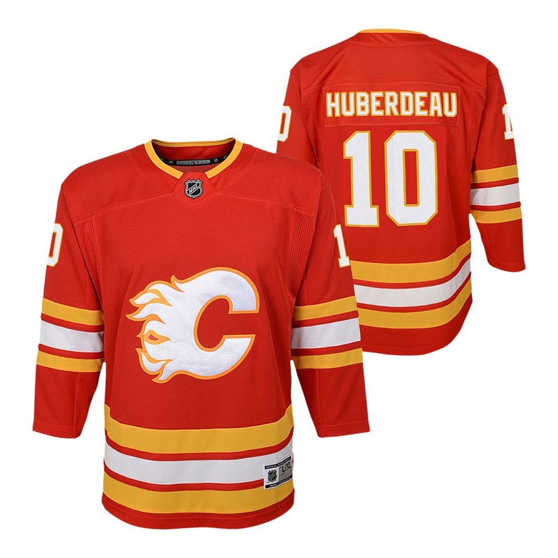 Child Premier Jersey – Calgary Flames – Jonathan Huberdeau