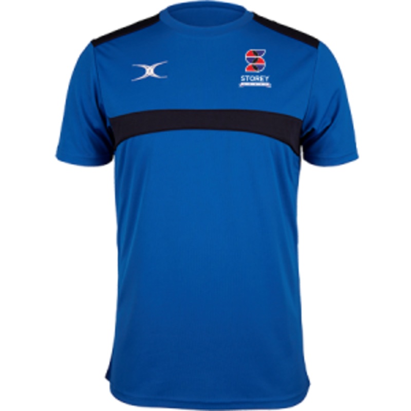 Lancaster Royal Grammar Sch Boarding Adult’s Royal / Dark Navy Photon Tee Storey