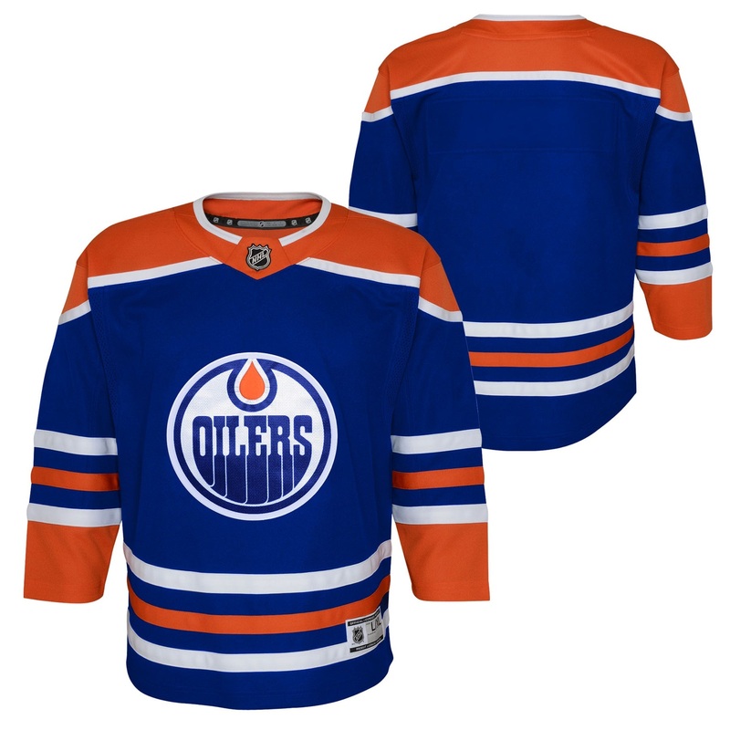 Youth Premier Jersey – Edmonton Oilers – Blank