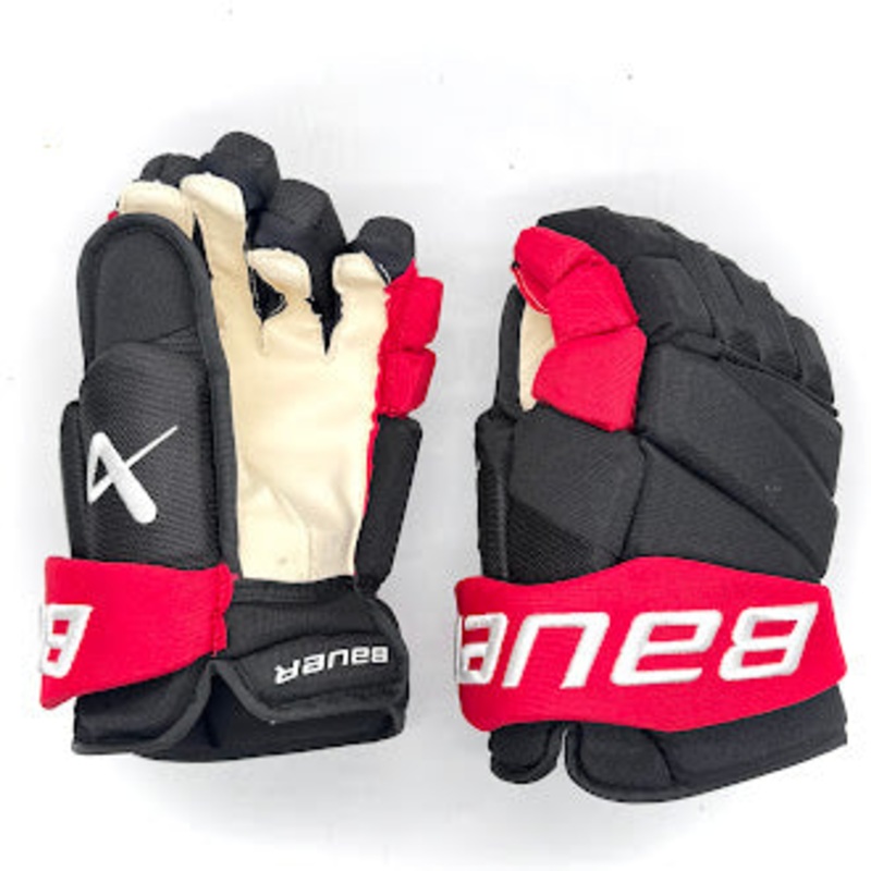Bauer Vapor Hyperlite – NHL Pro Stock Glove – Jesper Fast (Black/Red)