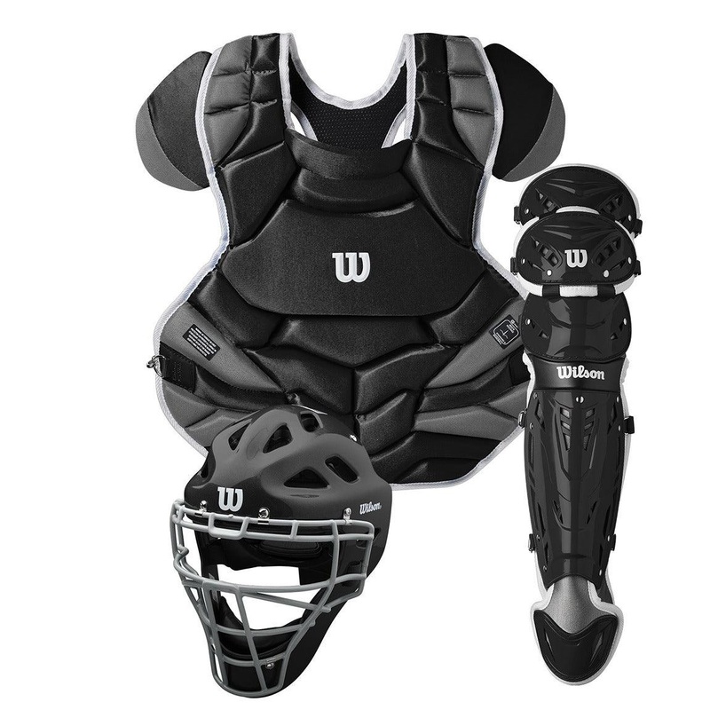 Wilson C1K NOCSAE Catcher’s Gear Kit