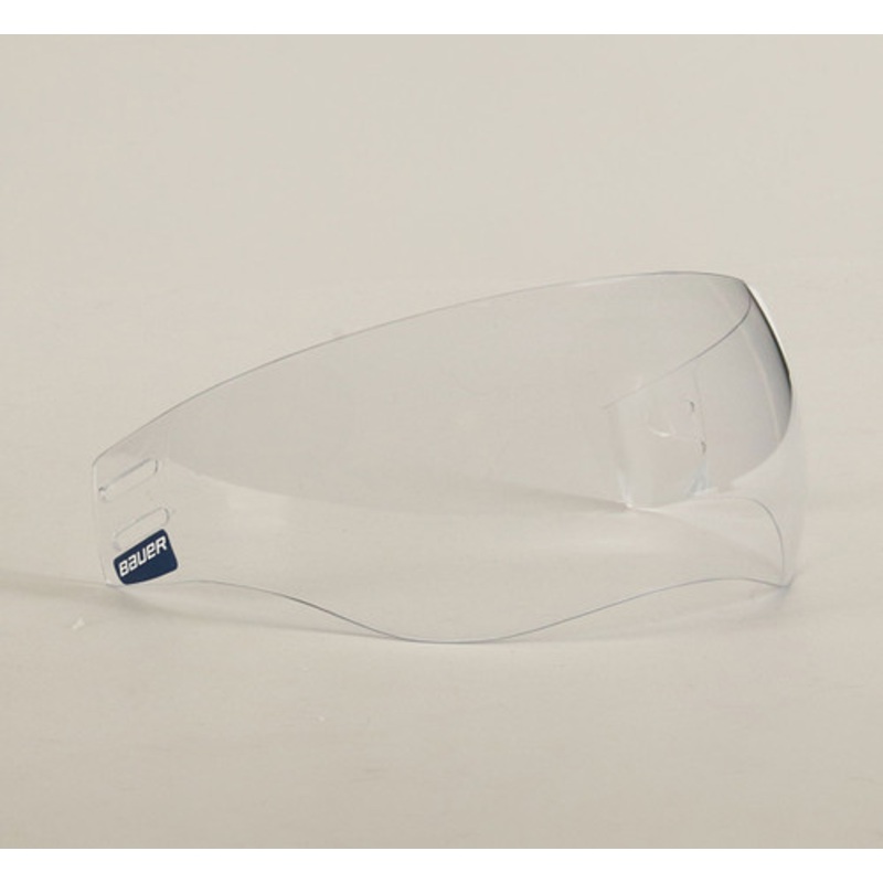 Bauer 55P Notch Cut Clear Clear Visor