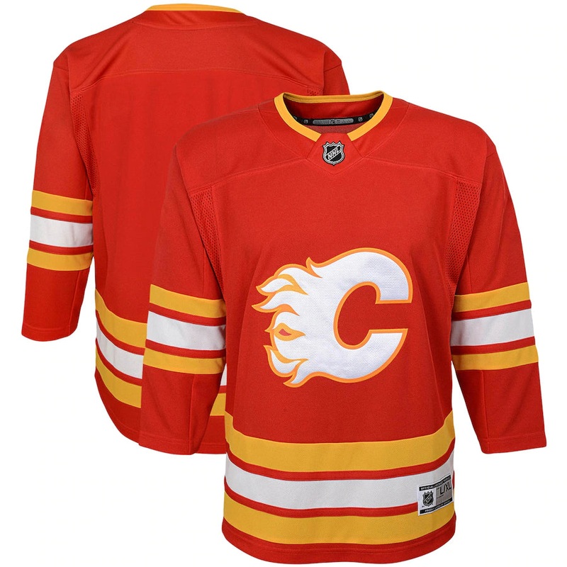 Child Premier Jersey – Calgary Flames – Blank