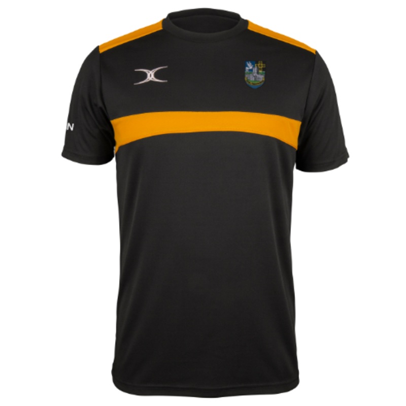 Ysgol Penrhyn Dewi Adult’s Black / Gold Tee