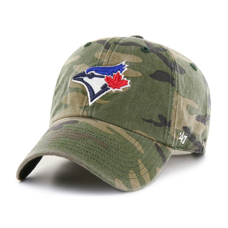 ’47 Brand Camo Clean Up Cap- Toronto Blue Jays