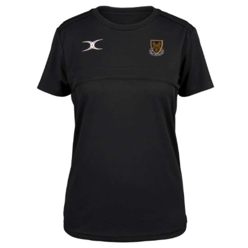 Stockport Grammar School Adult’s Black Photon II Short Sleeve T-Shirt STAFF