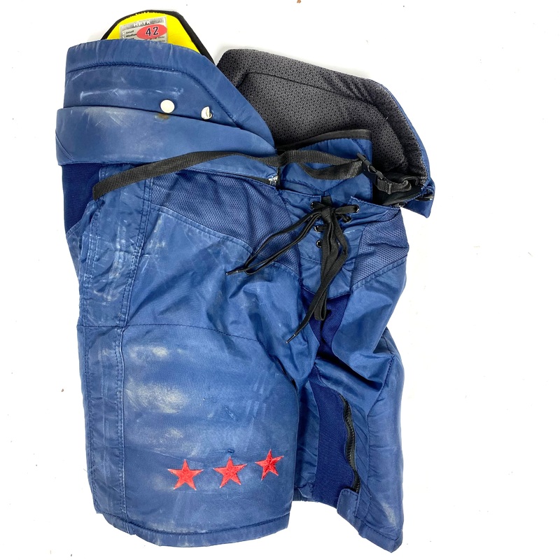 CCM HPTK – Used NHL Pro Stock Hockey Pants – Washington Capitals (Navy)