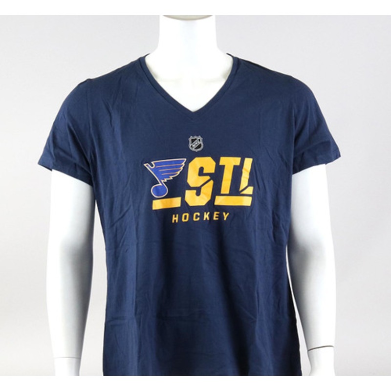 St. Louis Blues XX-Large Womens Authentic Pro Short Sleeve Shirt