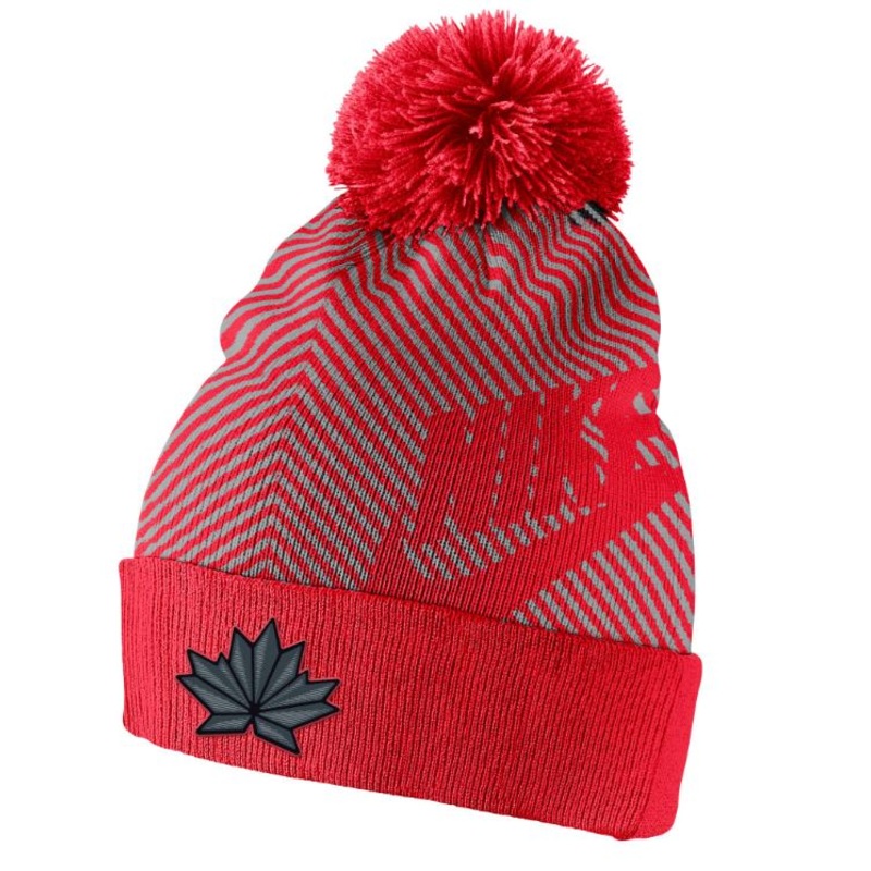 TEAM CANADA FUTURA POM BEANIE OLYMPIC 22 TOQUE