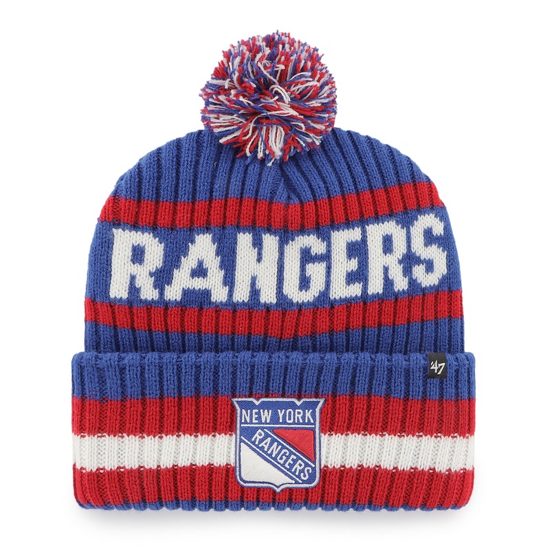 ’47 Brand New York Rangers Bering Cuffed Knit Toque