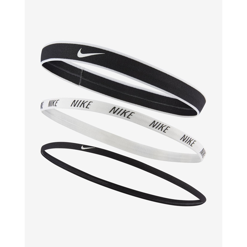 Mixed Width Headbands|BLACK/WHITE/BLACK