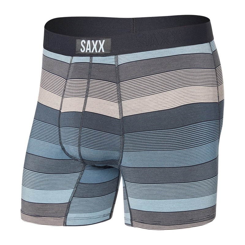 Saxx Vibe Boxers – Hazy Stripe