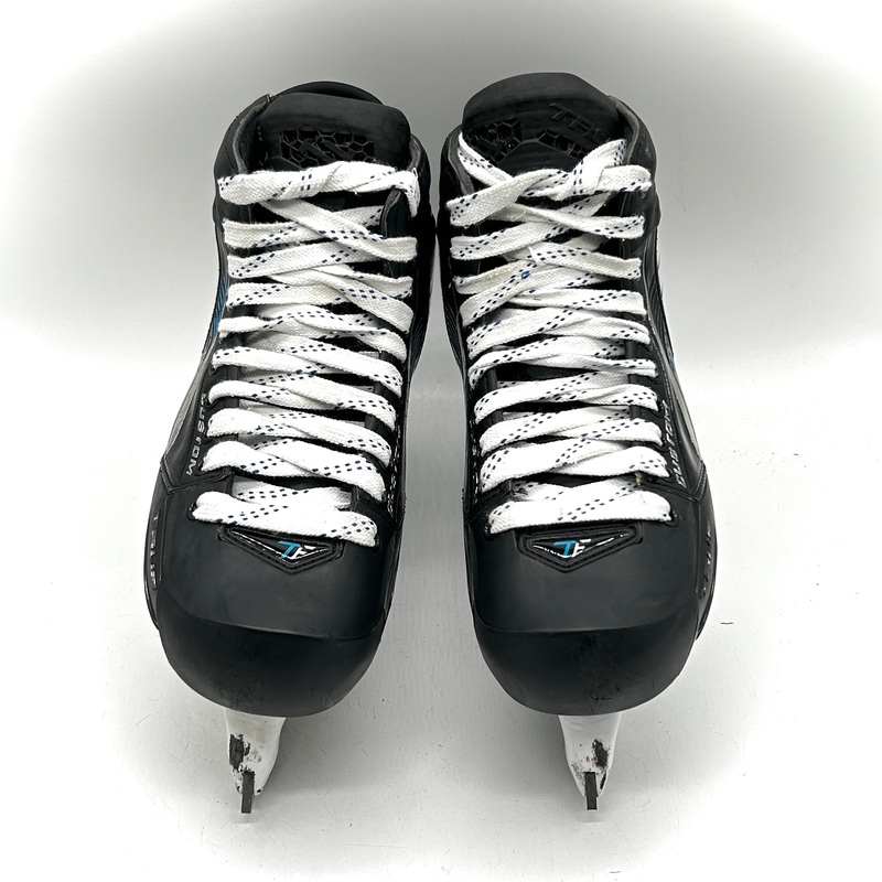 TRUE Pro Custom – Used NHL Pro Stock Goalie Skates – Freddie Anderson – Size 9.5