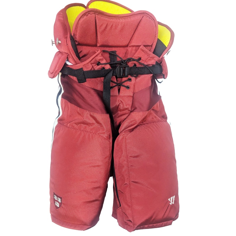 Warrior Franchise – Pro Stock Hockey Pants (Crimson/Black/White)