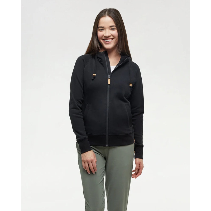 Women’s Elm Zip Hoodie|METEORITE BLACK|XS|S|M