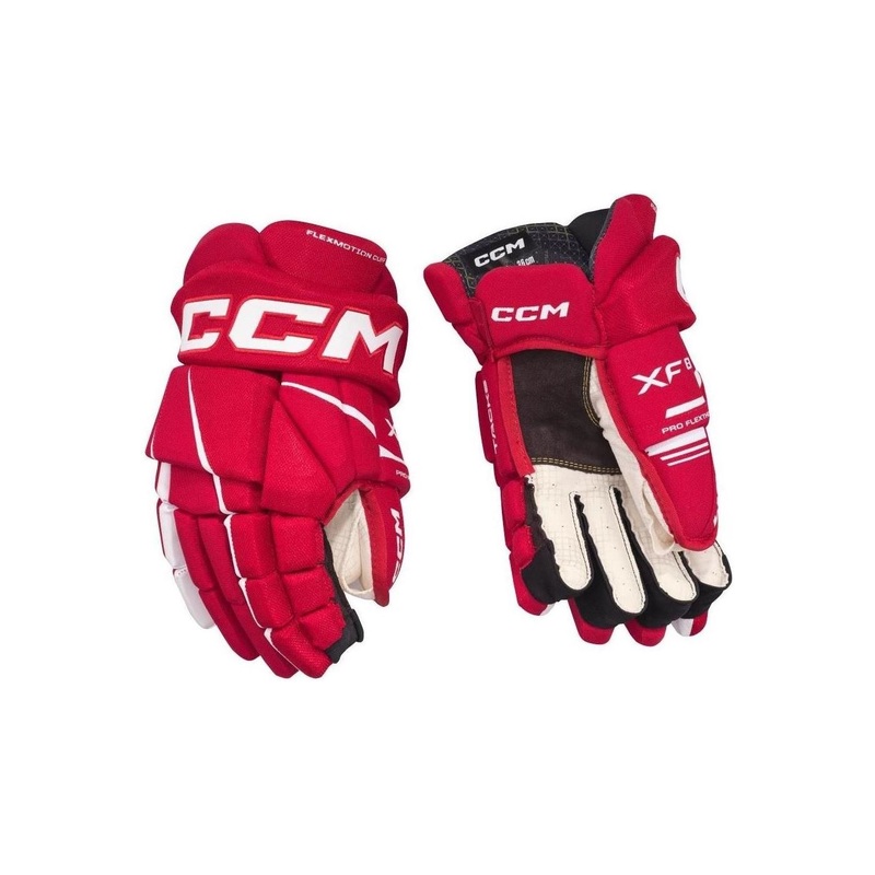 CCM Glove Tacks XF 80 Sr Red/White