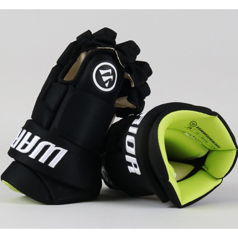 12 Warrior Alpha Black Gloves – Boston Bruins