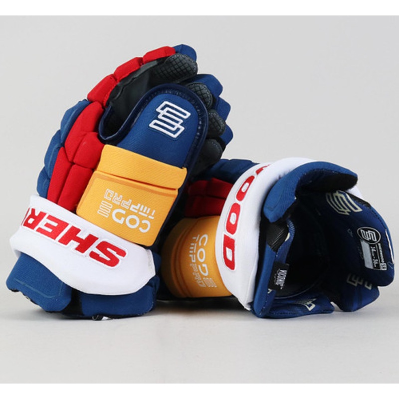 13 Sherwood Code TMP Pro Gloves – Team Stock St. Louis Blues #3