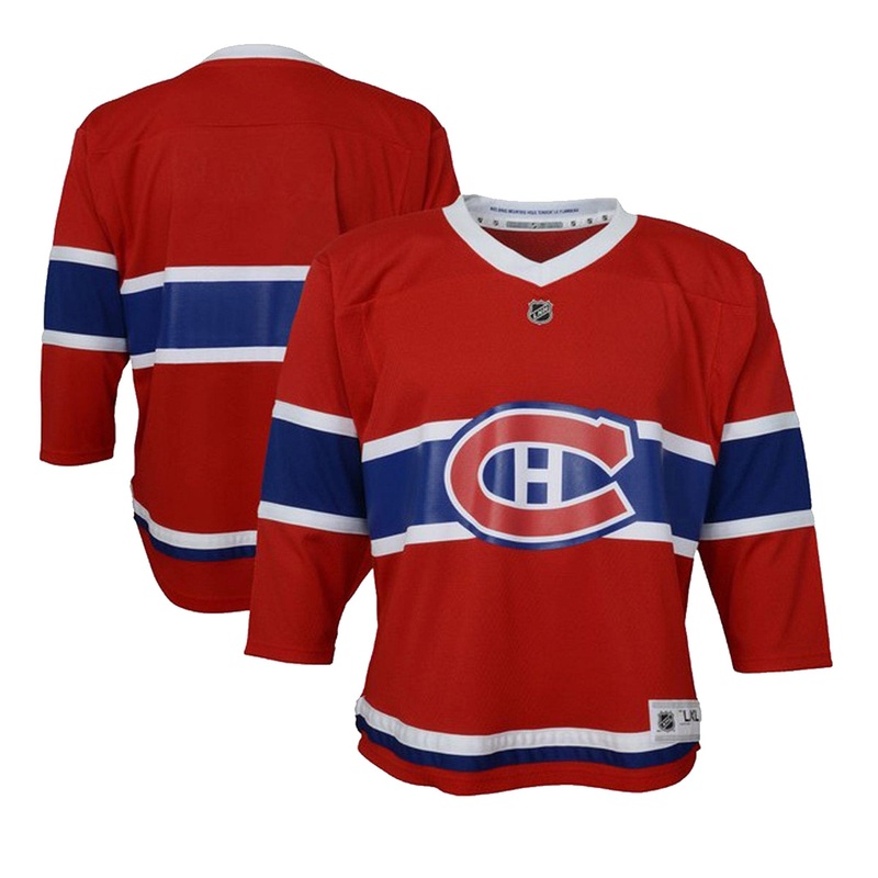 Montreal Canadiens Home Outer Stuff Replica Youth Jersey