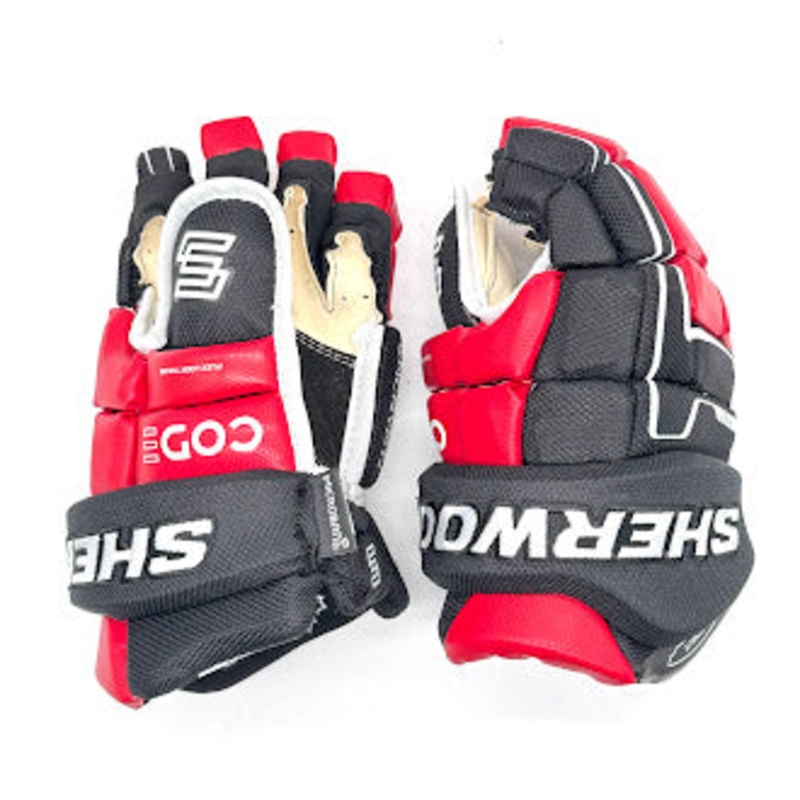 Sherwood Code Encrypt 2 – Junior Hockey Glove (Black/Red/White)