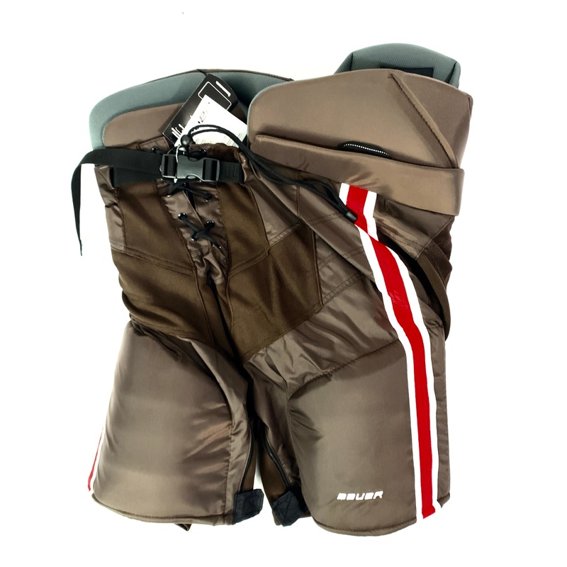 Bauer Nexus – NCAA Pro Stock Hockey Pant (Brown/Red)