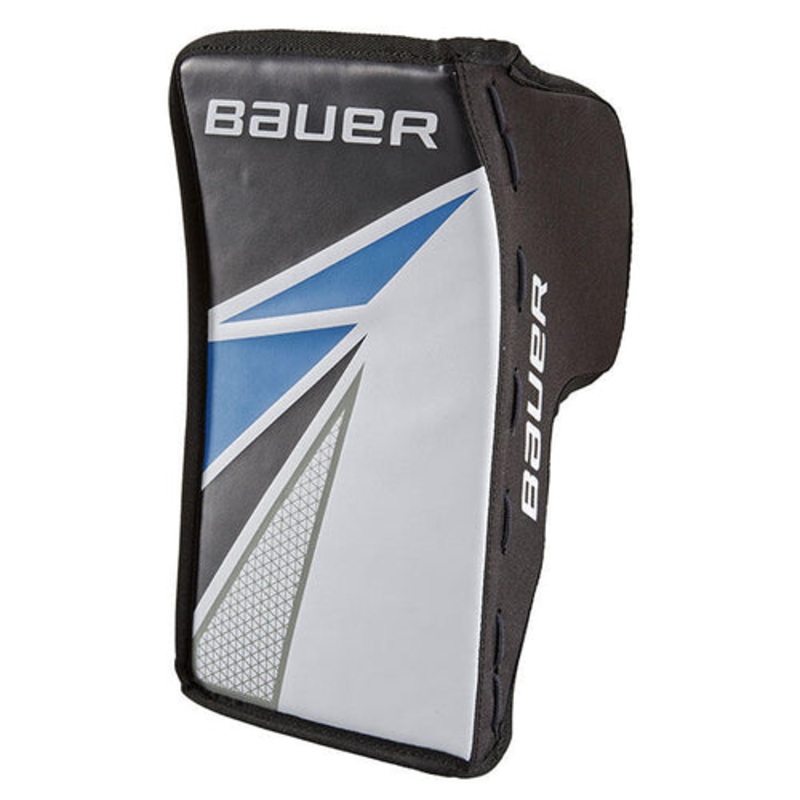 Street Hockey Senior Goalie Blocker- White/Black