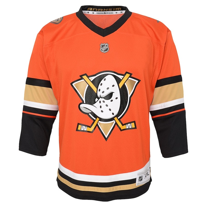 Youth Premier Jersey – Anaheim Ducks – Blank