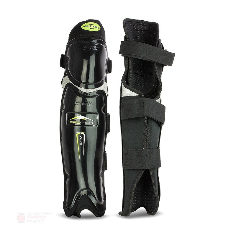D-Gel 540 Protek Ball Hockey Shin Guards