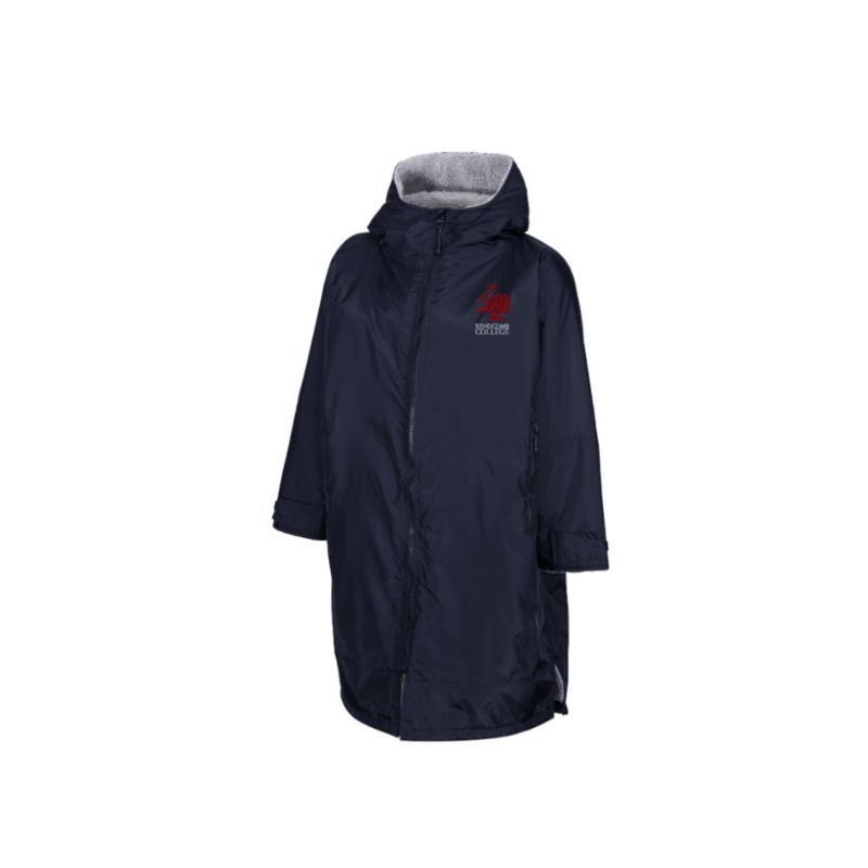 Rendcomb College Senior’s Navy All Weather Change Robe Jacket
