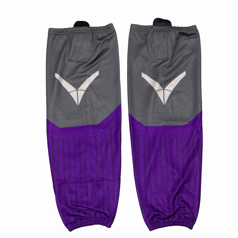 Verbero – New Hockey Socks (Purple/Black)