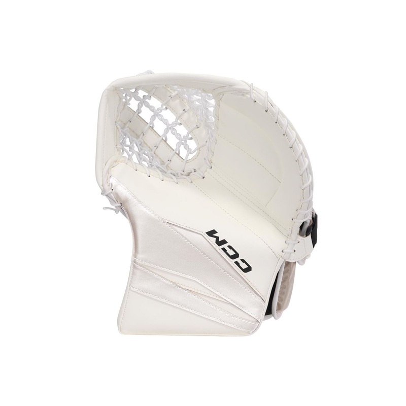 CCM Catch Glove Axis F5 Jr White