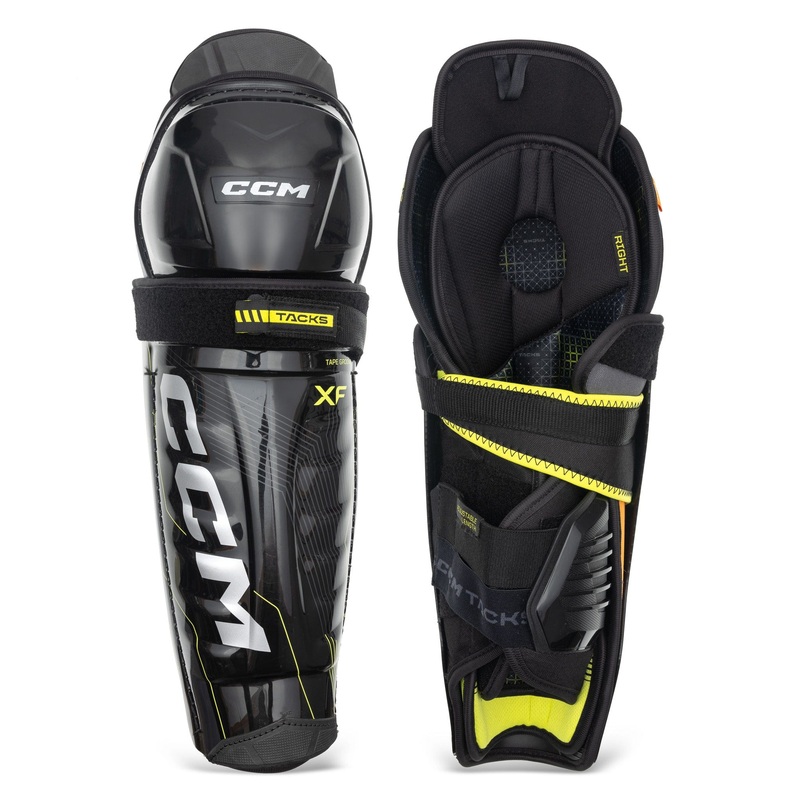 CCM Tacks XF Junior Hockey Shin Guards