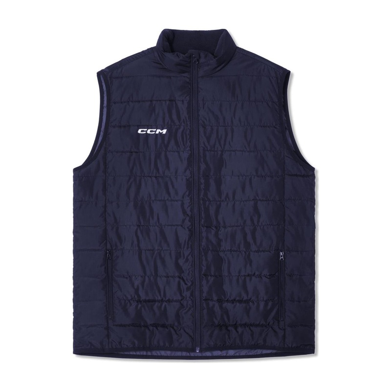 CCM Vest Team Quilted Sr Navy|XS|S|M|L|XL|XXL