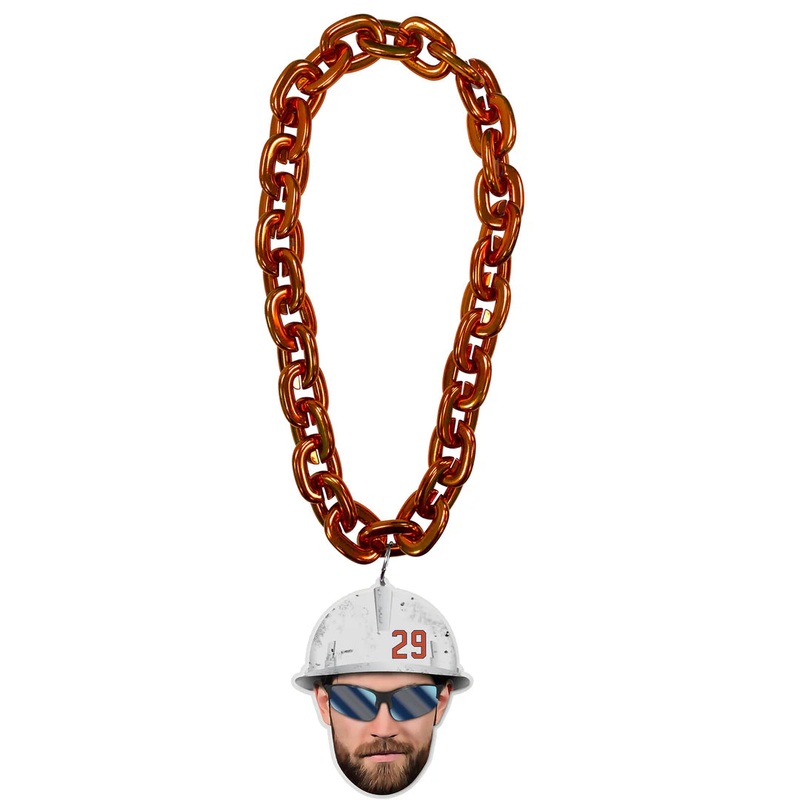 Leon Draisaitl Oilers Face Chain