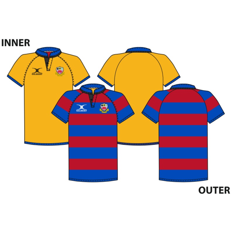 St Ambrose College Junior’s Yellow Standard Reversible S/S Shirt