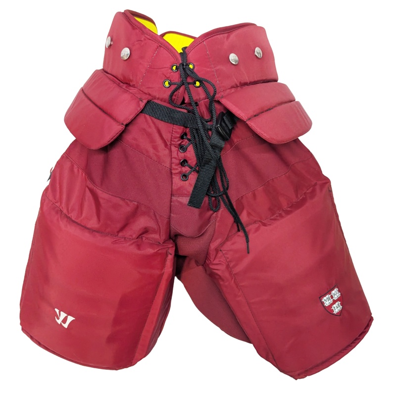 Warrior Ritual – NCAA Pro Stock Goalie Pants (Crimson/White/Black)