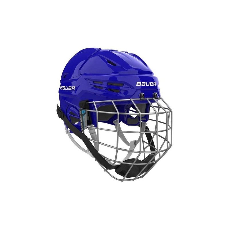 Bauer Hockey Helmet Re-Akt 55 Combo Blue