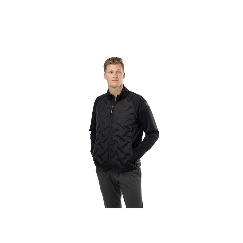 Bauer Jacket FLC Core Hybrid Sr Black