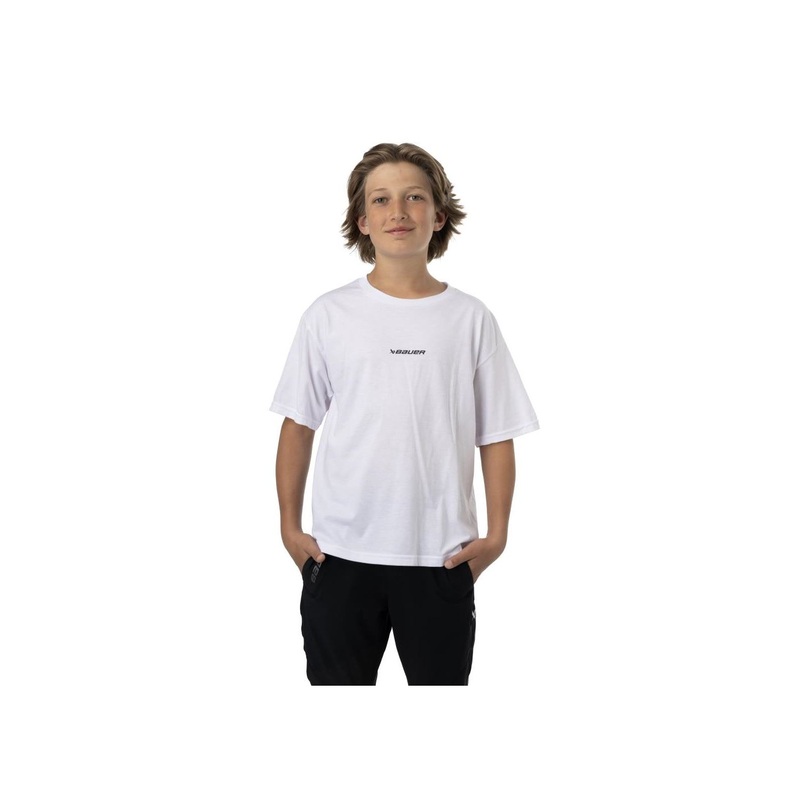 Bauer T-Shirt Core SS Yth White