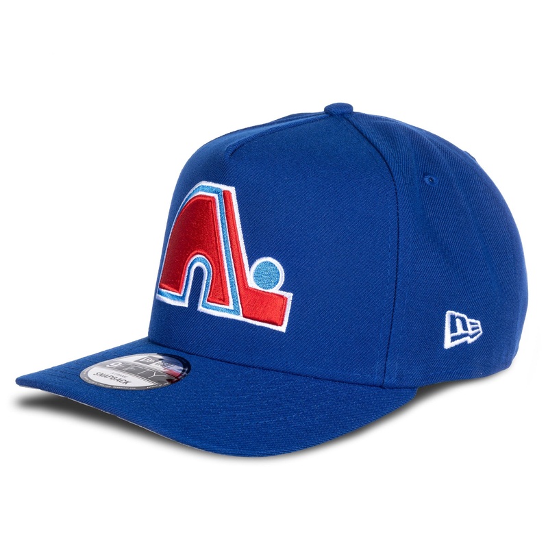 NewEra NHL 9Fifty Team A-Frame Snapback Hat – Quebec Nordiques
