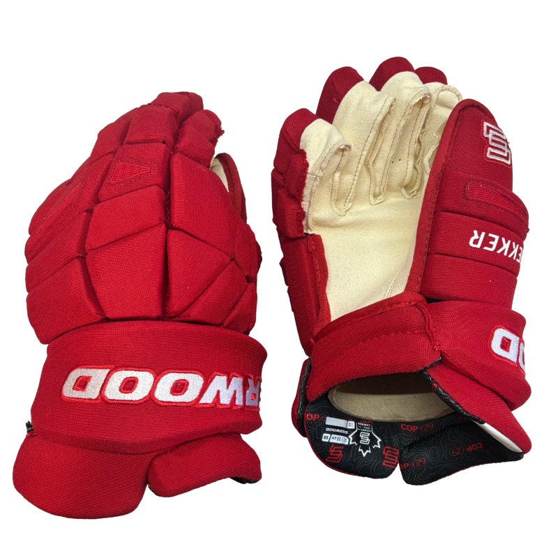 Sherwood Rekker Pro – Pro Stock Glove (Red/White)