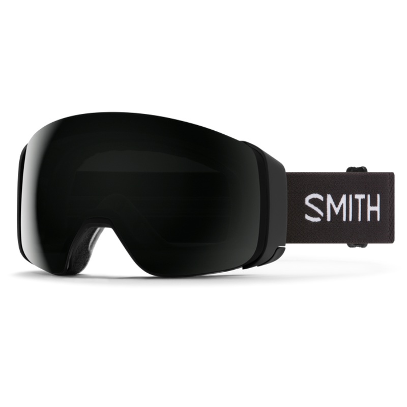 4D MAG Adult Goggles|BLACK + CHROMAPOP SUN BLACK LENS