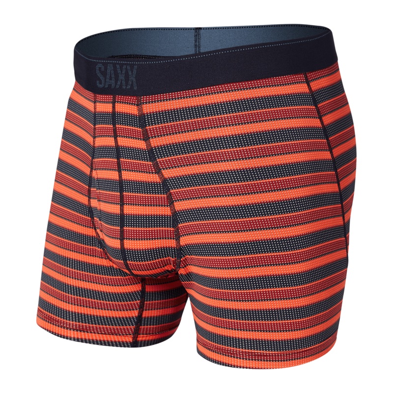 Saxx Quest Boxers – Red Solar Stripe