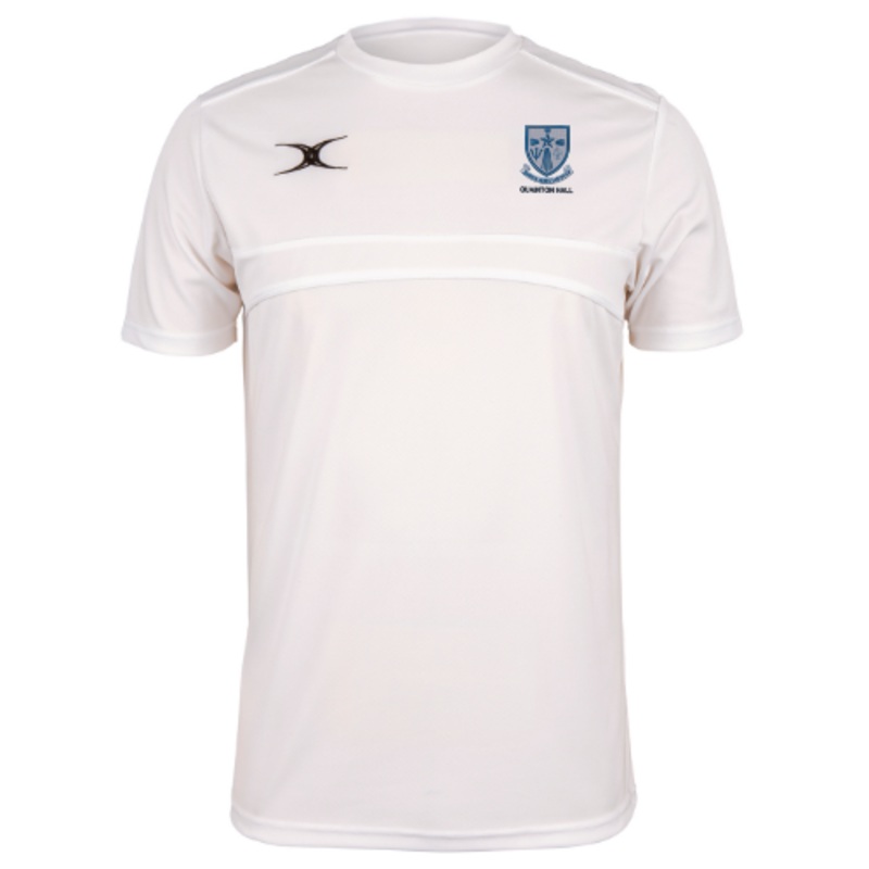 Quainton Hall Adult’s White Photon Mens Tee