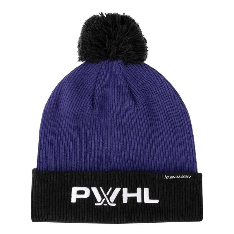 Bauer PWHL Knit Pom Toque|Purple|OSFM