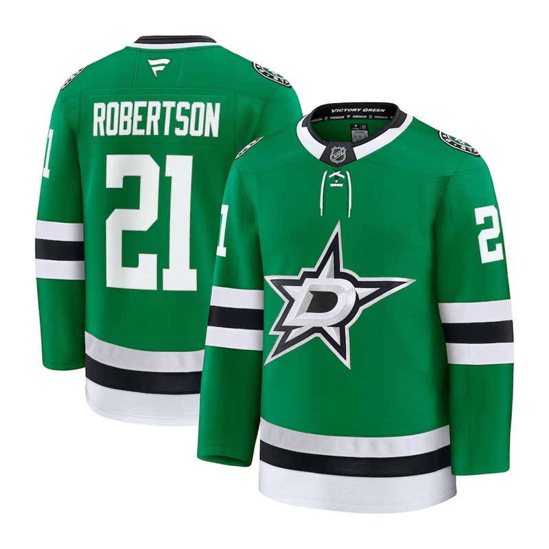 Fanatics Premium Senior Home Jersey – Dallas Stars Jason Robertson