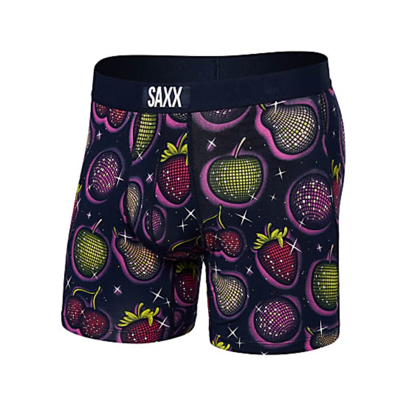 Vibe Boxer Brief – Disco Fruit/Maritime Blue
