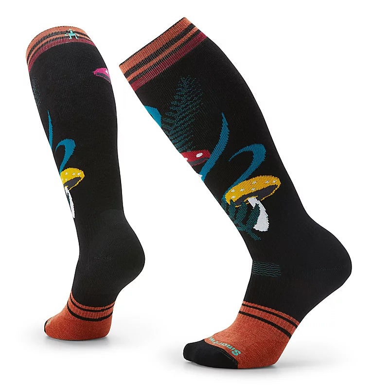 Women’s Snowboard Full Cushion Fungi Fabulous Over The Calf Socks